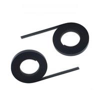 Entgoinggo Para Bambu Lab P2S 2Mm Correa de distribución abierta Correa síncrona resistente al desgaste para X/Y Control de movimiento de bajo ruido para accesorio de impresora 3D