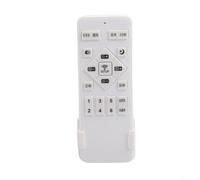 Entgoinggo Para controlador de ventilador y control remoto de techo Vax para interruptor de atenuación de aplicación inteligente con conversión de frecuencia de 24 G, temporizador de velocidad