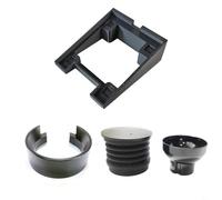 Entgoinggo Para Eureka Mignon MMG Molinillo de café dosificación para anillo con base de fuelle de silicona embudo sistema contenedor para molienda eficiente y limpieza en (base+fuelle+anillo)
