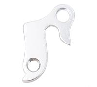 Entgoinggo Para Trek Desviador Percha Trasero Engranaje Gancho Montaje Resistente Aleación de Aluminio Marco de Bicicleta Dropout Pieza de repuesto con tornillo incluido (001)