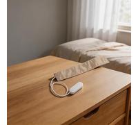 Entgoinggo Para Tuya para Zigbee para sensor de presión inteligente, alfombrilla de detección de presencia con temporizador ajustable, monitor remoto para silla, sofá, cama, automatización, blanco (30