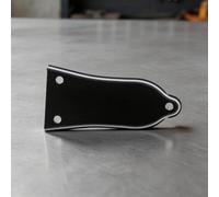 Entgoinggo Placa de cubierta de varilla de armadura de guitarra de 3 capas en forma de PVC, pieza de repuesto para guitarras eléctricas compatible con Gibson para estilos Fender Accesorio ligero
