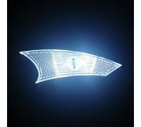 Entgoinggo Recargable, para luces de radio, para sensor de movimiento, luces LED de rueda, con 20 horas de funcionamiento de alto brillo, decoración de ciclismo, para montaña, para bicicleta nocturna