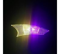 Entgoinggo Recargable, para luces de radio, para sensor de movimiento, luces LED de rueda, con 20 horas de funcionamiento de alto brillo, decoración de ciclismo, para montaña, para bicicleta nocturna