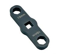 Entgoinggo S15 S16 - Llave octogonal de doble extremo, para boquilla de inyector, tapa de presión, herramienta de extracción de acero de 1/2 pulgada, para servicio automotriz