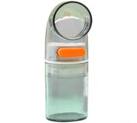 Entgoinggo Salero cuantitativo, con dispensador de botón de 0,5 g, tarro hermético para condimentos, para cocina, cocina, caja de almacenamiento a prueba de humedad, fácil de limpiar, uso manual (b)