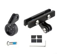 Entgoinggo sattelstütze Soporte de montaje adaptador de montaje para luz trasera para Magicshine RN120 Soporte de riel de sillín de bicicleta compatible para rieles de bicicleta de 7,7 mm a 7,10 mm