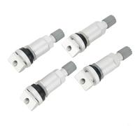 Entgoinggo Sensor de presión de neumáticos de vástago de válvula 4X para BMW para X1 X2 X3 de acero inoxidable sin cámara reemplazos de válvula para sistemas TPMS directos