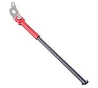 Entgoinggo Soporte derecho para bicicleta, para bicicleta plegable de 20 pulgadas, montaje de liberación rápida, para Dahon 451 S20 P9 P10 Soporte lateral de aleación de aluminio con pie