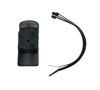 Entgoinggo Soporte para bicicleta, para Garmin ETrex 10 20 30 GPSMap 62, para Oregon para DAKOTA Soporte de bicicleta, Para dispositivos de navegación de ciclismo Soporte de plástico seguro, con