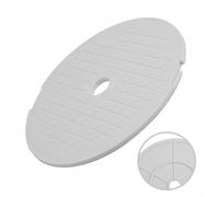 Entgoinggo Tapa de repuesto para cubierta de skimmer Hayward SP1096 SP1097 SP1098 Series compatible con modelos Auto-Skim PT y economía, parte de placa frontal de filtro de piscina blanco