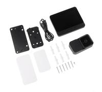 Entgoinggo Timbre inalámbrico de video con pantalla de 4.3 pulgadas de dos vías de intercomunicador de voz sistema de cámara de seguridad para visión nocturna grabación automática para protección de