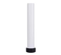 Entgoinggo Tubo de descarga de PP para cisterna oculta, tubo de extensión manual de bidé de inodoro compatible con sistemas colgantes de pared Geberit, accesorio moderno de drenaje de baño