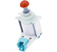 Entgoinggo Válvula de drenaje para lavavajillas ABS de acero inoxidable 280-340 V, drenaje eficiente compatible con modelos Siemens 164994414160, color blanco