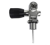 Entgoinggo Válvula de tanque de buceo de alta presión 3500PSI DIN a adaptador de yugo para G3/4 M18x15 conexión de regulador de cilindro de buceo de aluminio para natación bajo el agua (G3/4 14NPSM)
