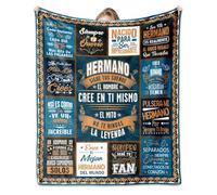 Enthusiasm Manta de regalo para hermano de hermana Regalos para Hermanos, regalos para hermanos en español, manta de felpa suave ideas de regalo para ropa de cama (150 x 200 cm)