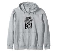 Entiendo Que no me Importa el Humor sarcástico Sudadera con Capucha