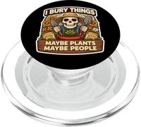 Entierro Cosas A Veces Plantas Personas Jardinero Esqueleto Broma PopSockets PopGrip para MagSafe