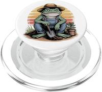 Entierro Cosas Tal Vez Plantas Tal Vez Gente Divertida Rana Jardinería PopSockets PopGrip para MagSafe