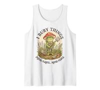 Entierro Cosas Tal Vez Plantas Tal Vez Gente Ranas Cottagecore Camiseta sin Mangas