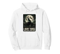 Entierro Cosas Tal Vez Plantas Tal Vez Personas Perro Howling Moon Sudadera con Capucha