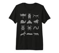 Entomología Especies de Insectos Estudio de Formas Naturales Mínimas Camiseta Premium