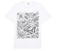 Entomología Insectos Gráfico de Especies Científicas Historia Natural Comfort Colors Adult Heavyweight T-Shirt