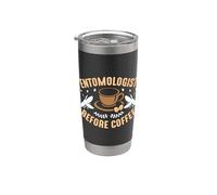 Entomólogo Antes Entomológico Amante del Café Entomólogo Vaso térmico de acero inoxidable de doble pared