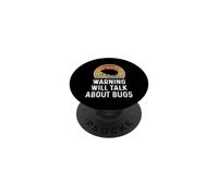 Entomólogo Bug Lover Advertencia Hablará de Bugs Funny PopSockets PopGrip Adhesivo