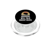 Entomólogo Bug Lover Advertencia Hablará de Bugs Funny PopSockets PopGrip para MagSafe