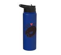 Entomólogo de insectos con imán para acampar Ticks Love Me Stainless Steel Insulated Water Bottle