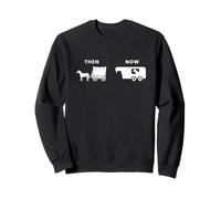 Entonces ahora Horse Trailer Horse Transporter Horse Van Sudadera