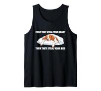 Entonces te roban la Cama - Brittany Spaniel Dog Mom Camiseta sin Mangas