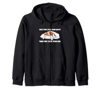 Entonces te roban la Cama - Brittany Spaniel Dog Mom Sudadera con Capucha