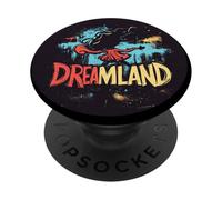 Entra en Dreamland para una noche divertida y mágica PopSockets PopGrip Adhesivo