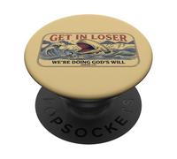 Entra en el Perdedor Estamos Haciendo la voluntad de Dios Jonás 1:17 PopSockets PopGrip Adhesivo