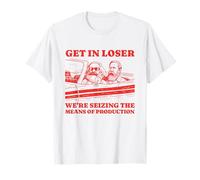 Entra en el Perdedor Karl Marx Friedrich Engels Socialist Communist Camiseta