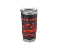 Entra en el perdedor Karl Marx Friedrich Engels Socialist Communist Vaso térmico de acero inoxidable de doble pared