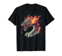 Entra en la fantasía con este traje de dragón que respira fuego Camiseta