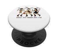 Entra en Perdedor Vamos a Haunting PopSockets PopGrip Adhesivo