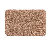 Entra Felpudo Antisuciedad Lavable 40x60 cm - Beige 100% Algodón Antideslizante de Fácil Cuidado