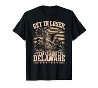 Entra Perdedor Estamos cruzando el Delaware George Washington Camiseta