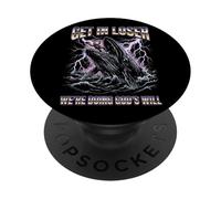 Entra Perdedor Estamos Haciendo La Voluntad De Dios Jonah Whale Meme PopSockets PopGrip Adhesivo