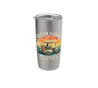 Entra Perdedor Vamos a buscar tu pelota - Funny Golf Vaso térmico de acero inoxidable de doble pared