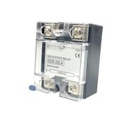 Entrada 4-20mA Relé de estado sólido monofásico SSR-10/25/40/60LA Regulador de voltaje for sensor de temperatura(60A 4-20mA)