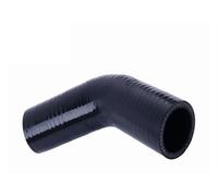 Entrada Aire ACOPLADOR DE MANGUERA DE REFRIGERANTE DE RADIADOR INTERCOOLER TURBO CODO DE SILICONA UNIVERSAL DE 45 GRADOS Manguera Admisión(Black ID83-83mm)