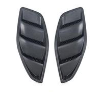 entrada aire capó coche Coche 2PCS Domo Capó Motor Persianas Rejillas Entrada Aire Biseles Pegatina Compatible Con Jeep Para JK Para Wrangler 2007-2017