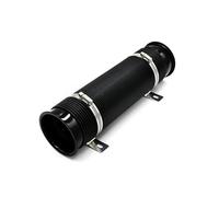 Entrada Aire Coche BX100458 Suministros Modificación Coche Tubo Telescópico Tubo Ventilación Tubo Entrada Aire 76MM Kit Admisión Aire Frío Expandible(Negro)