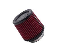 Entrada Aire Coche Filtro Aire Deportivo Alto Flujo Universal, 2,5 3 3,5 4 Pulgadas Para Entradas Aire 63 Mm 76 Mm 80 Mm 89 Mm 101 Mm Filtros Admisión Aire Frío(101mm-Red)