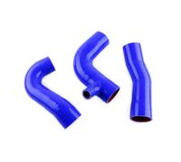 Entrada Aire Para Ford Para Sierra Para Cosworth 2WD T3 1987 1988 1989 1990 Manguera De Silicona De 4 Manguera Admisión(Blue 3pcs)